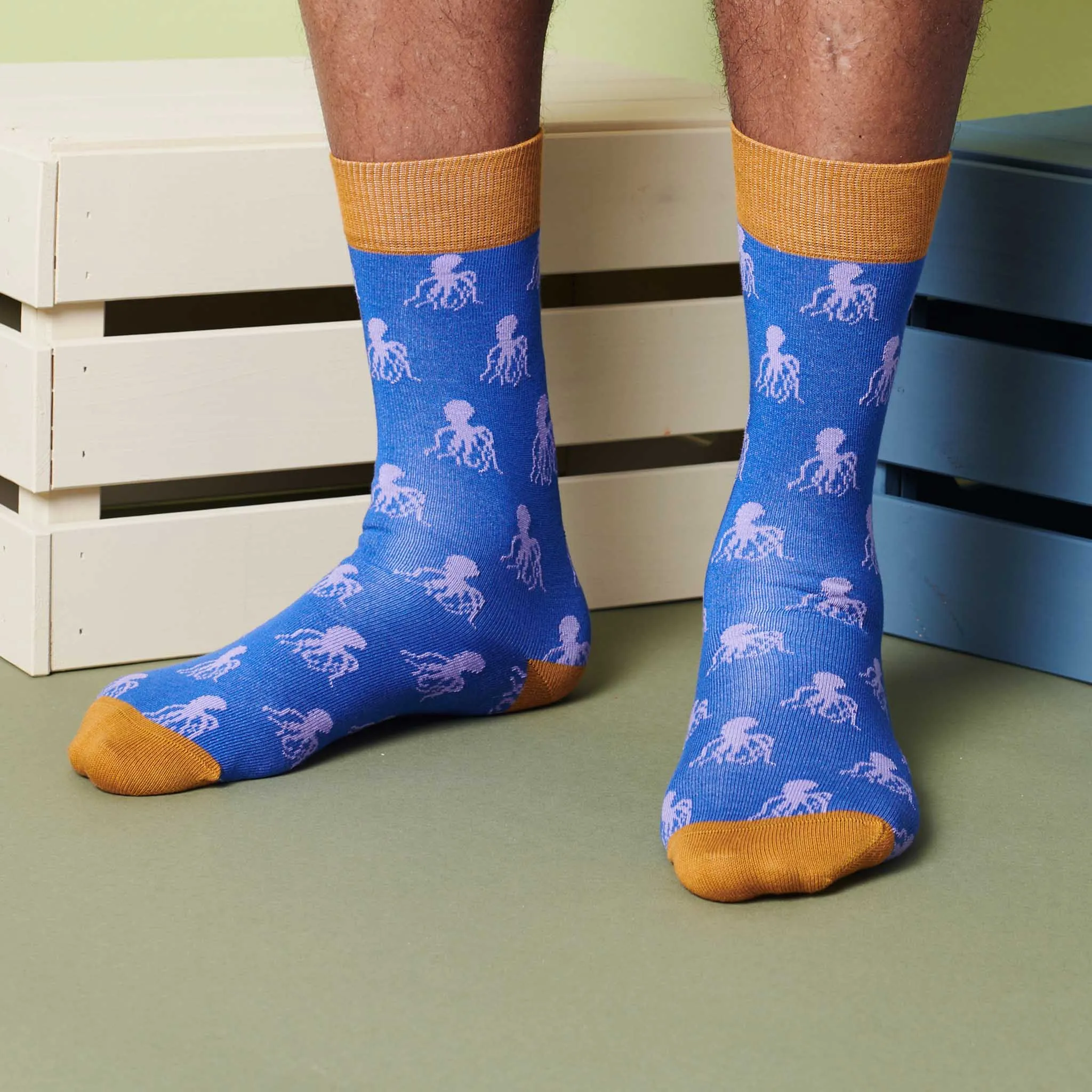 3 pk SEASIDE Cotton Ankle Socks for Men