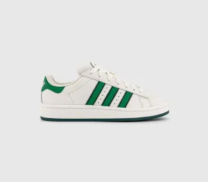 adidas Campus 00's Trainers Core White Green Off White