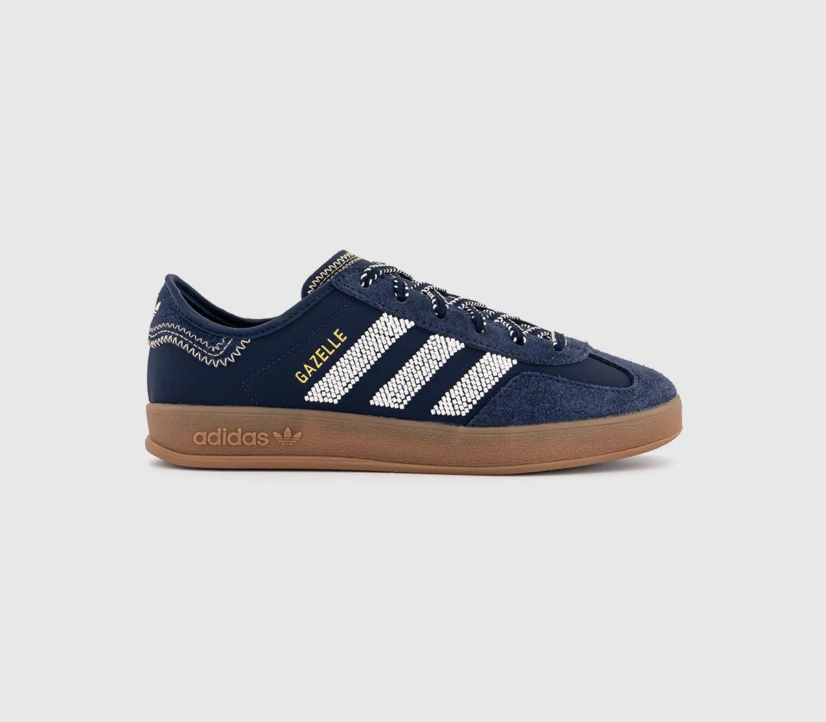 adidas CLOT Gazelle Trainers Collegiate Navy Off White Gum