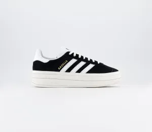 adidas Gazelle Bold W Core Black Cloud White Core White Trainers