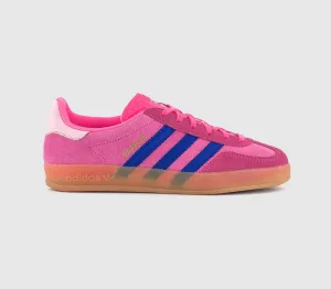 adidas Gazelle Indoor Trainers Lucid Pink Clear Pink Gum
