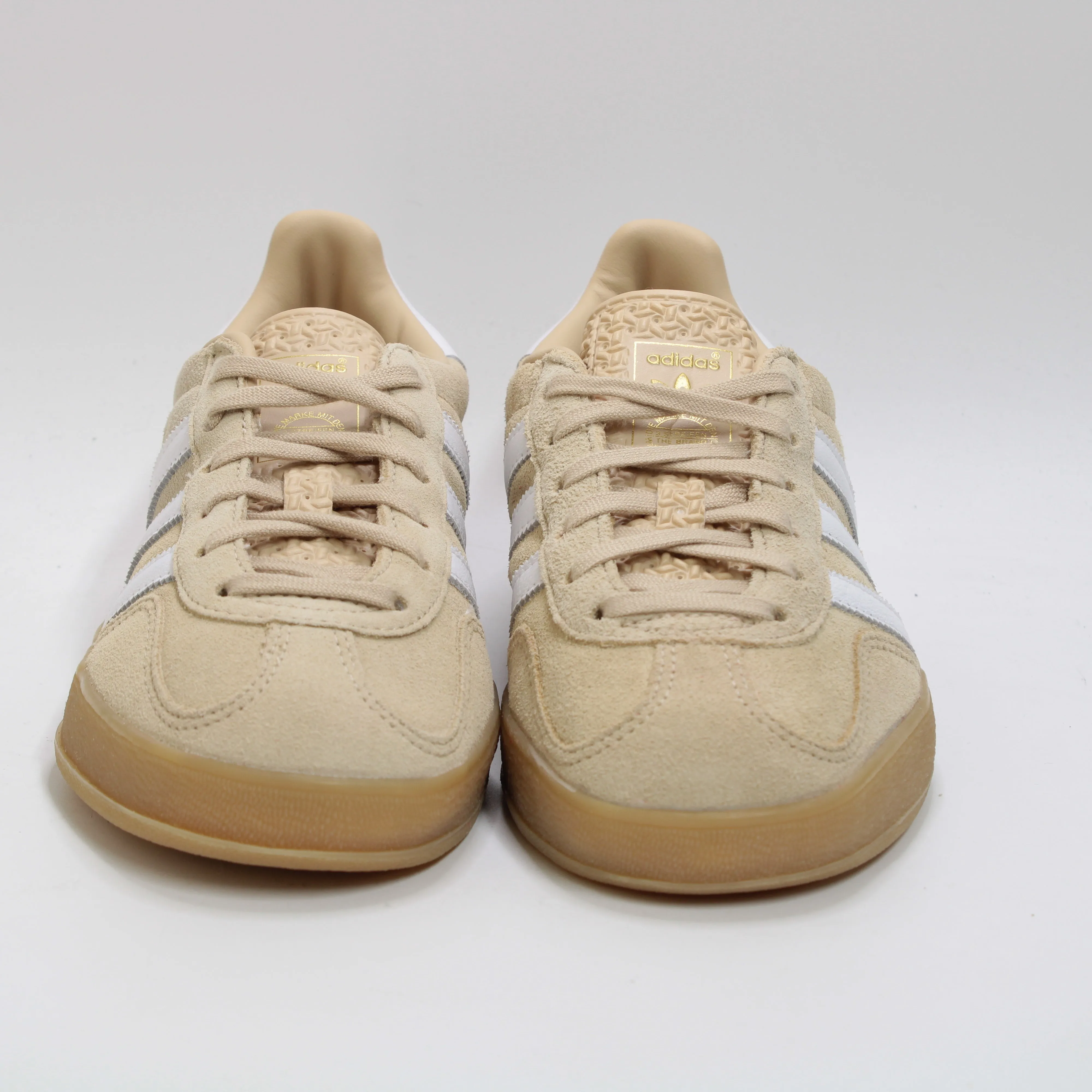 adidas Gazelle Indoor Trainers Magic Beige White Gum