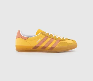 adidas Gazelle Indoor Trainers Semi Spark Wonder Clay White