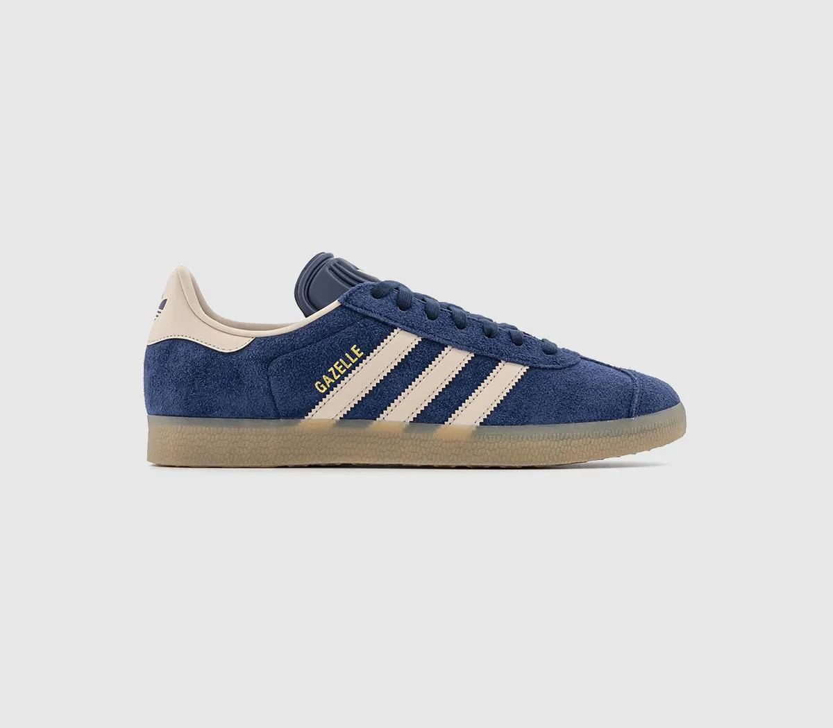 adidas Gazelle Night Indigo Wonder Taupe Gum Trainers