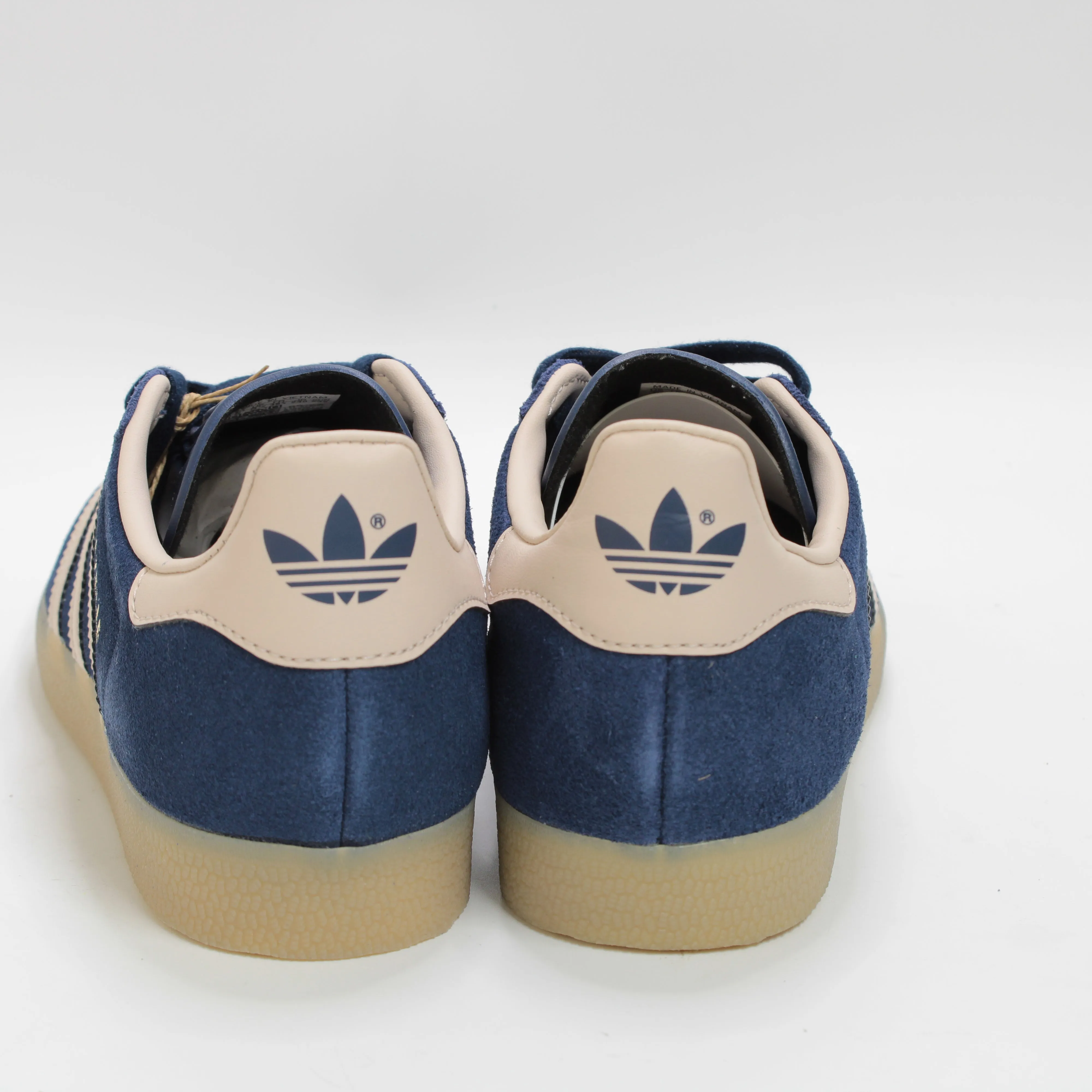 adidas Gazelle Night Indigo Wonder Taupe Gum Trainers