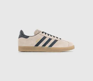 adidas Gazelle Wonder Taupe Nightindigo Gum Trainers