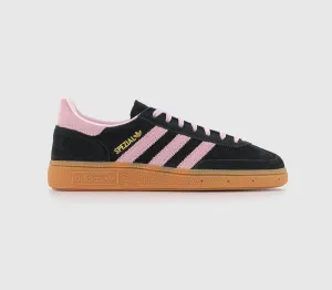 adidas Handball Spezial Black Clear Pink Gum Trainers