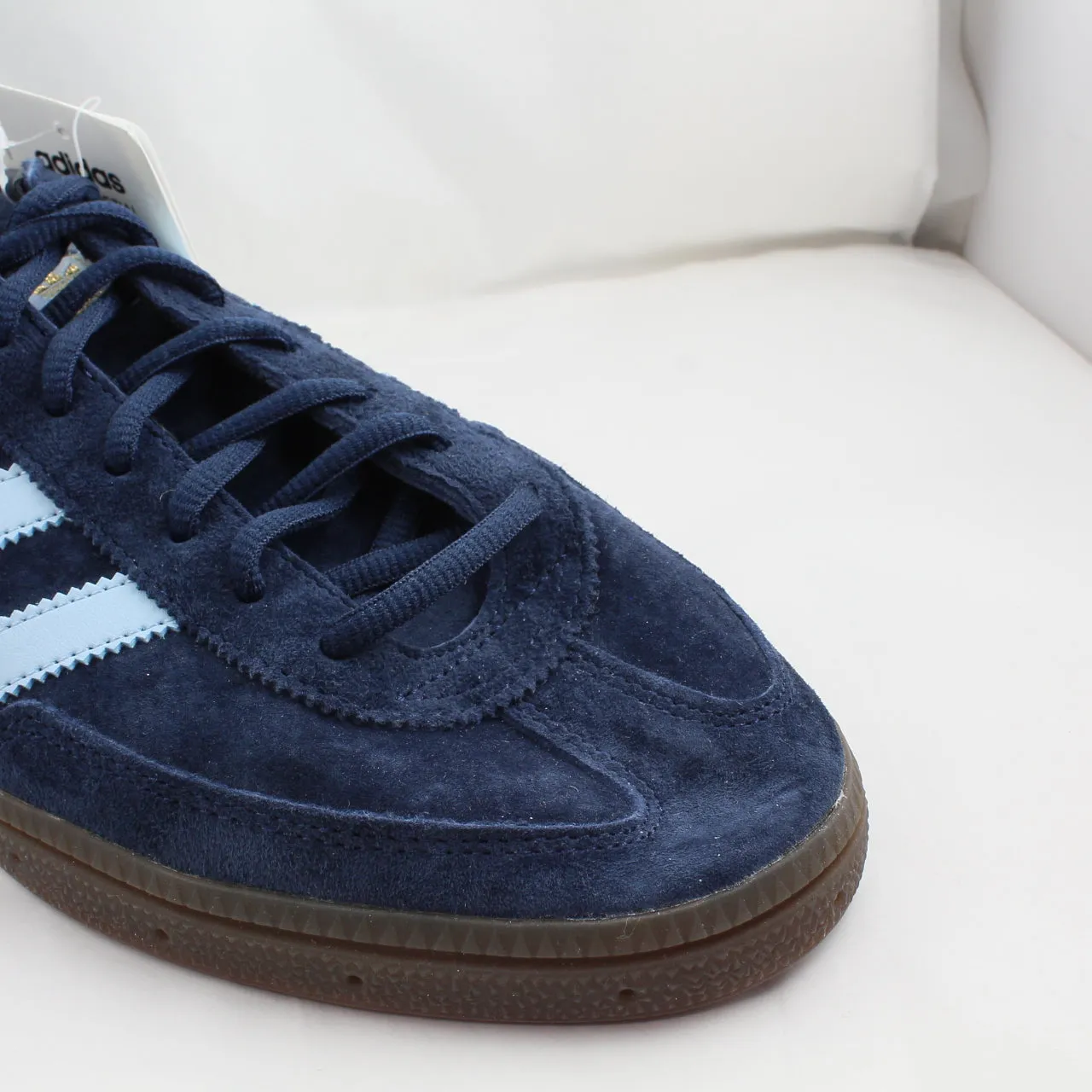 adidas Handball Spezial Collegiate Navy Clear Sky Gum Trainers