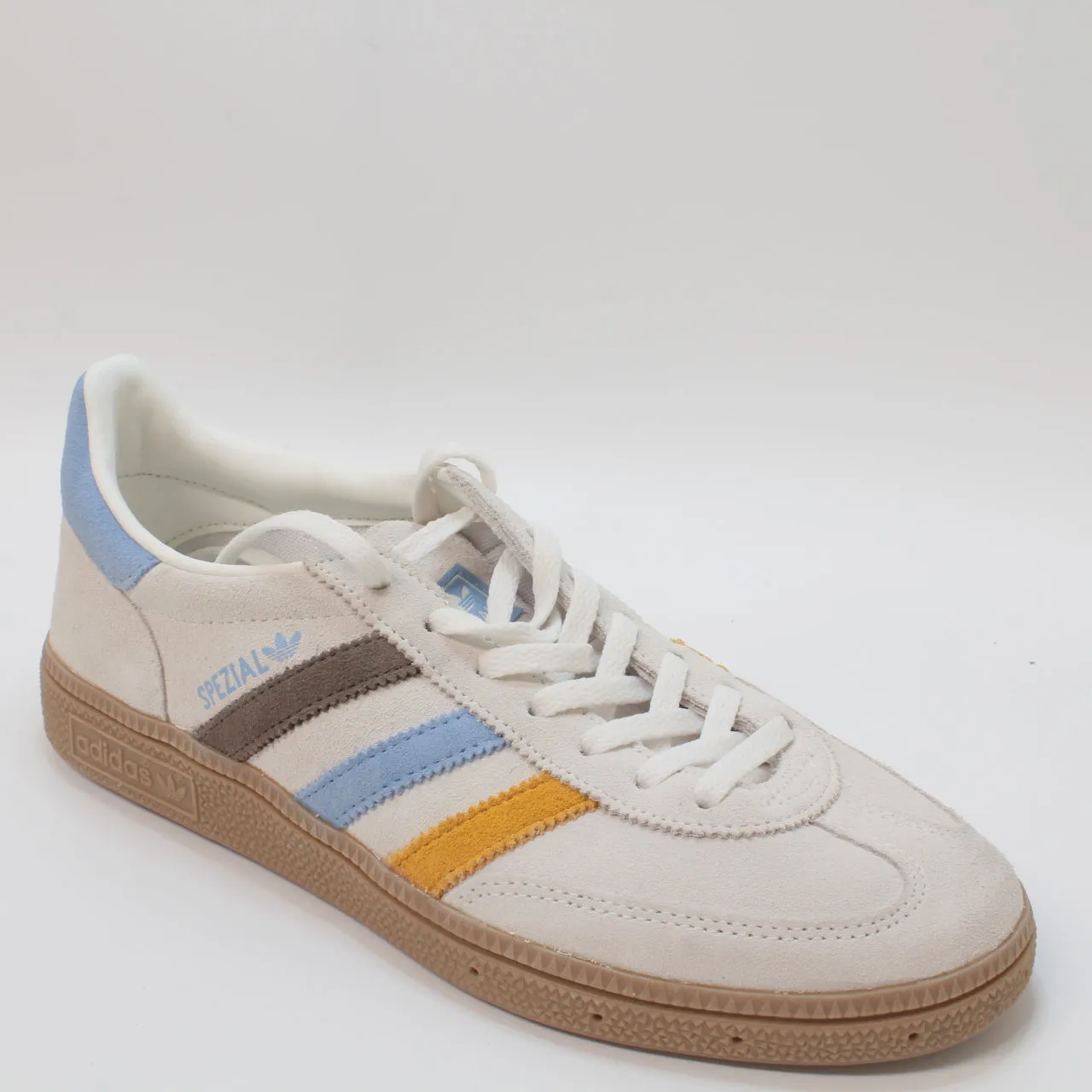 adidas Handball Spezial Trainers Cloud White Light Blue Earth Strata