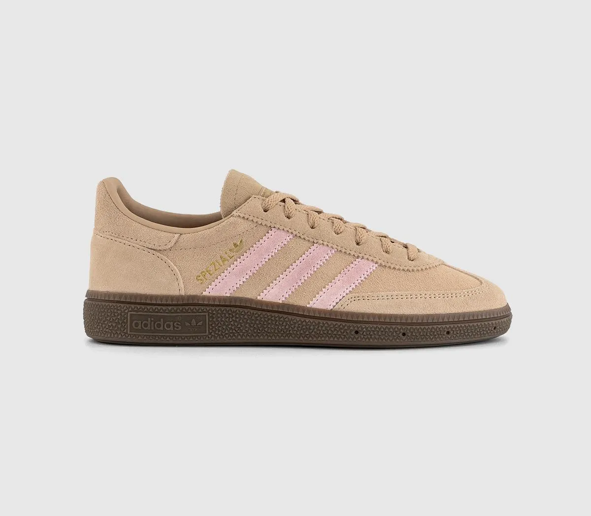 adidas Handball Spezial Trainers Warm Sandstone Clear Pink Gum