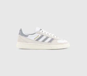 adidas Handball Spezial WM Trainers White Silver Metallic Off White