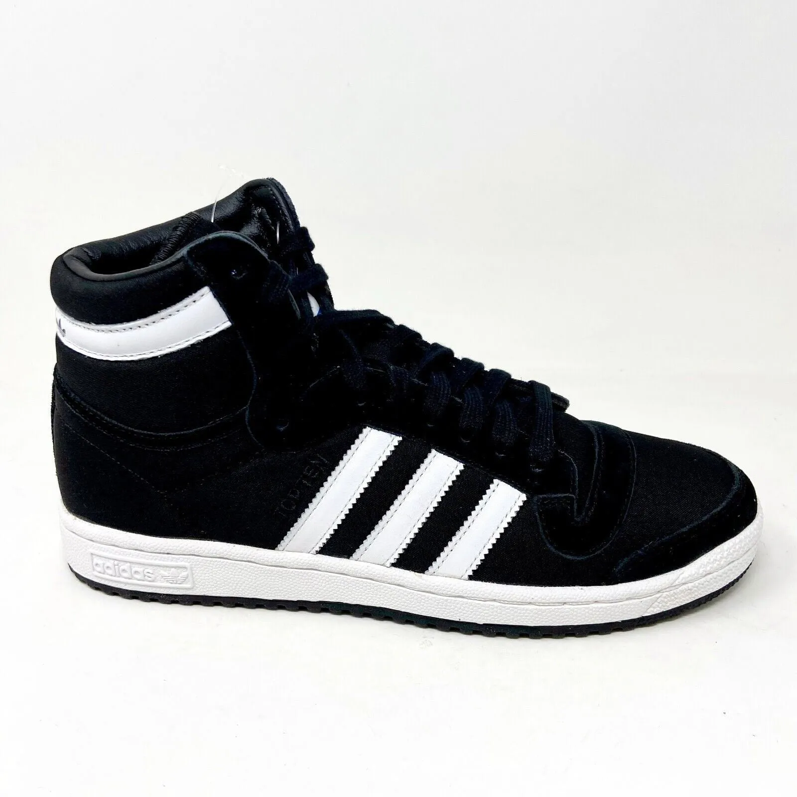 Adidas Originals Top Ten Hi Black White Mens Size 8 Retro Sneakers B27506