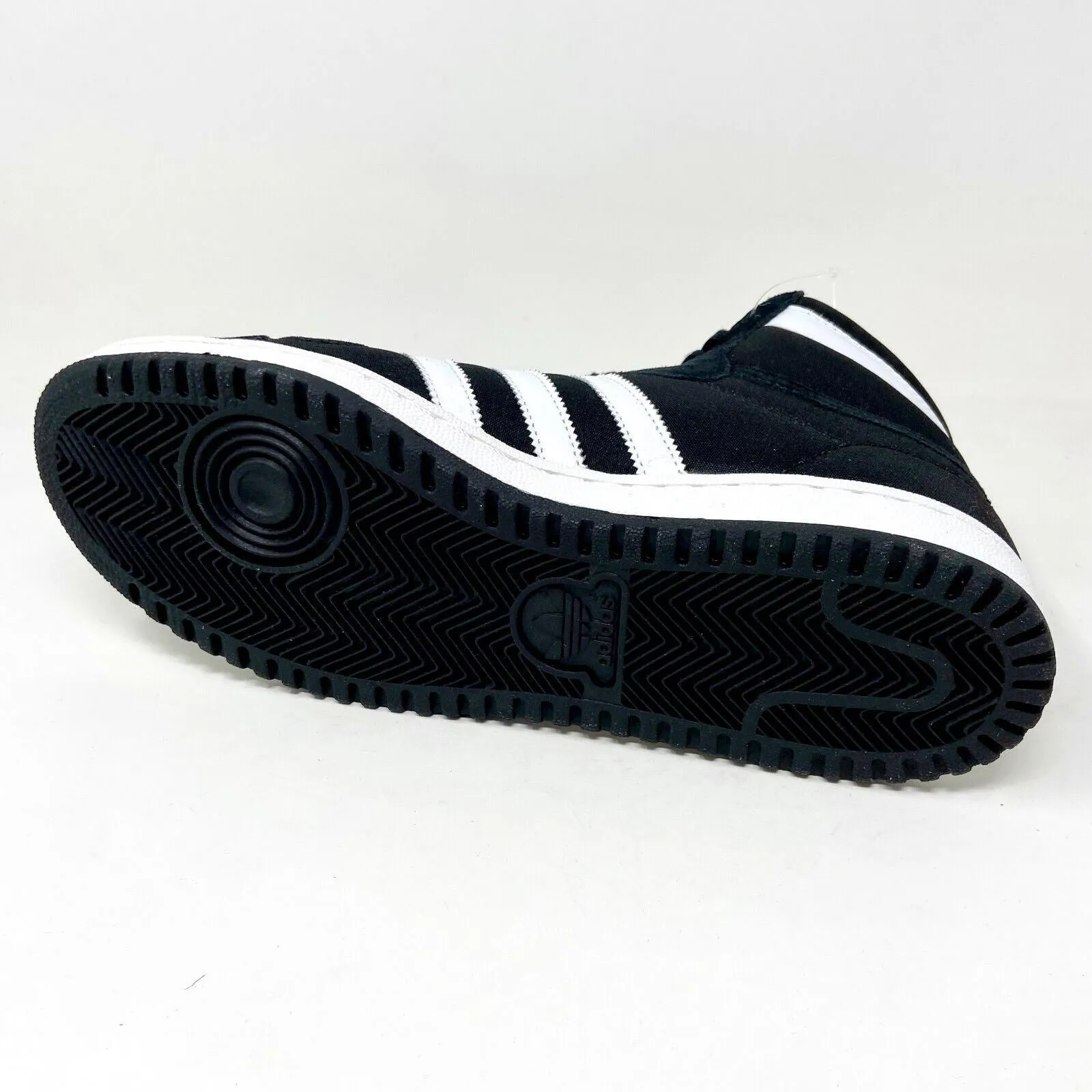 Adidas Originals Top Ten Hi Black White Mens Size 8 Retro Sneakers B27506