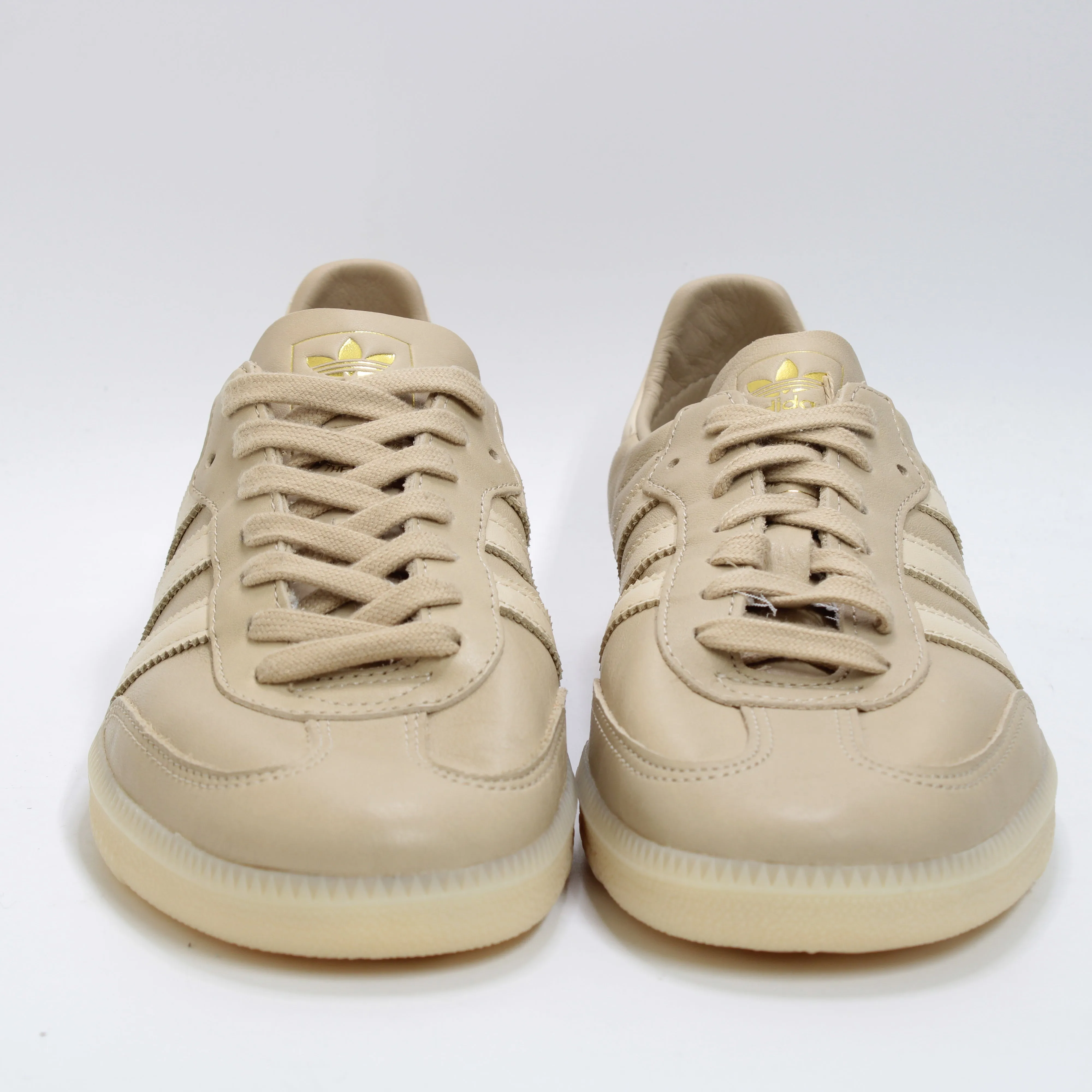 adidas Samba Decon Trainers Magic Beige Sand Strata Gold Metallic