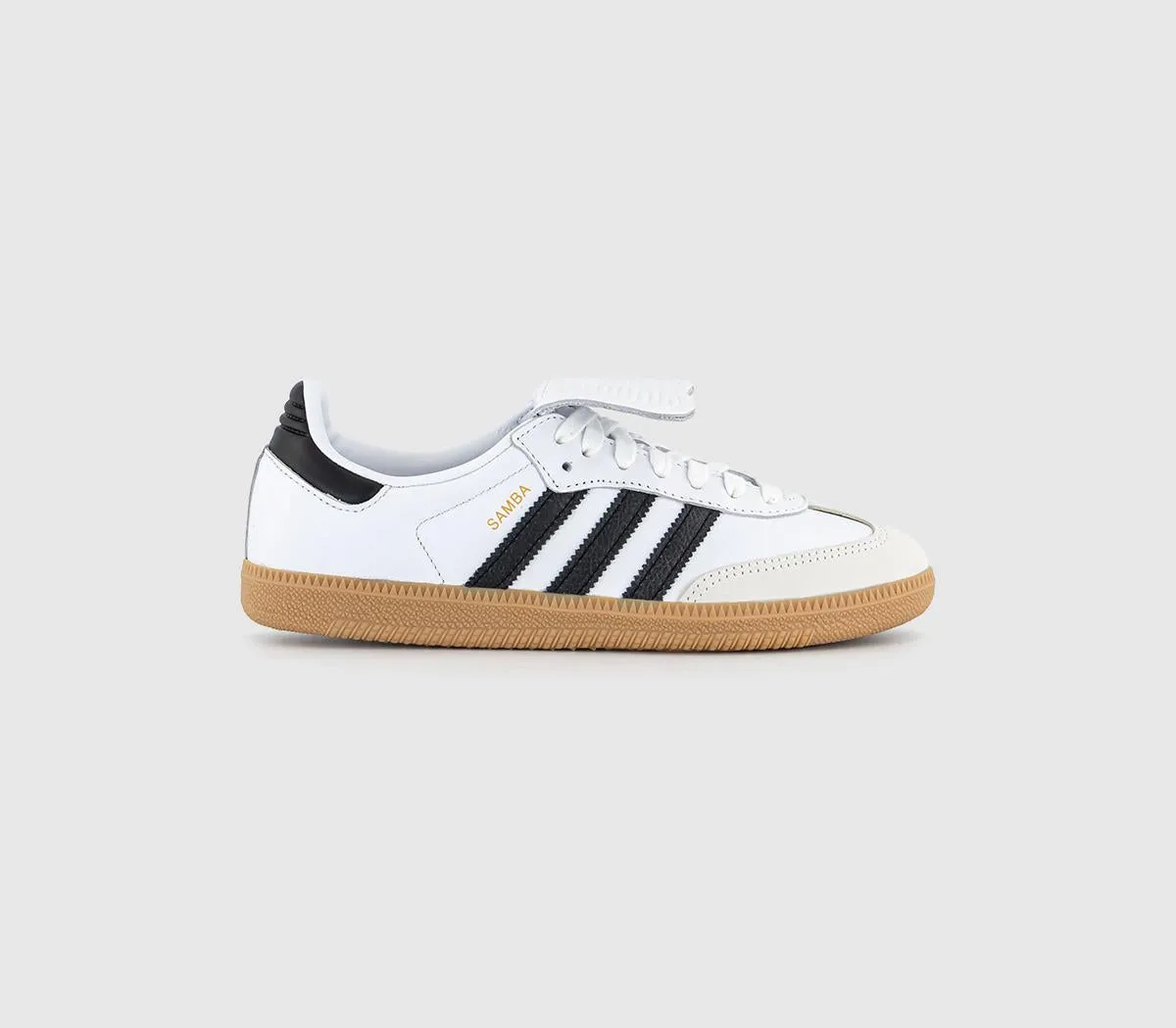adidas Samba Lt Trainers White Black Gold Metallic