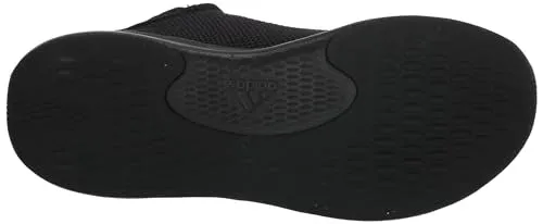 adidas Women's Cloudfoam Pure Sportswear Sneakers, Black/Iron Metallic/Black, 7