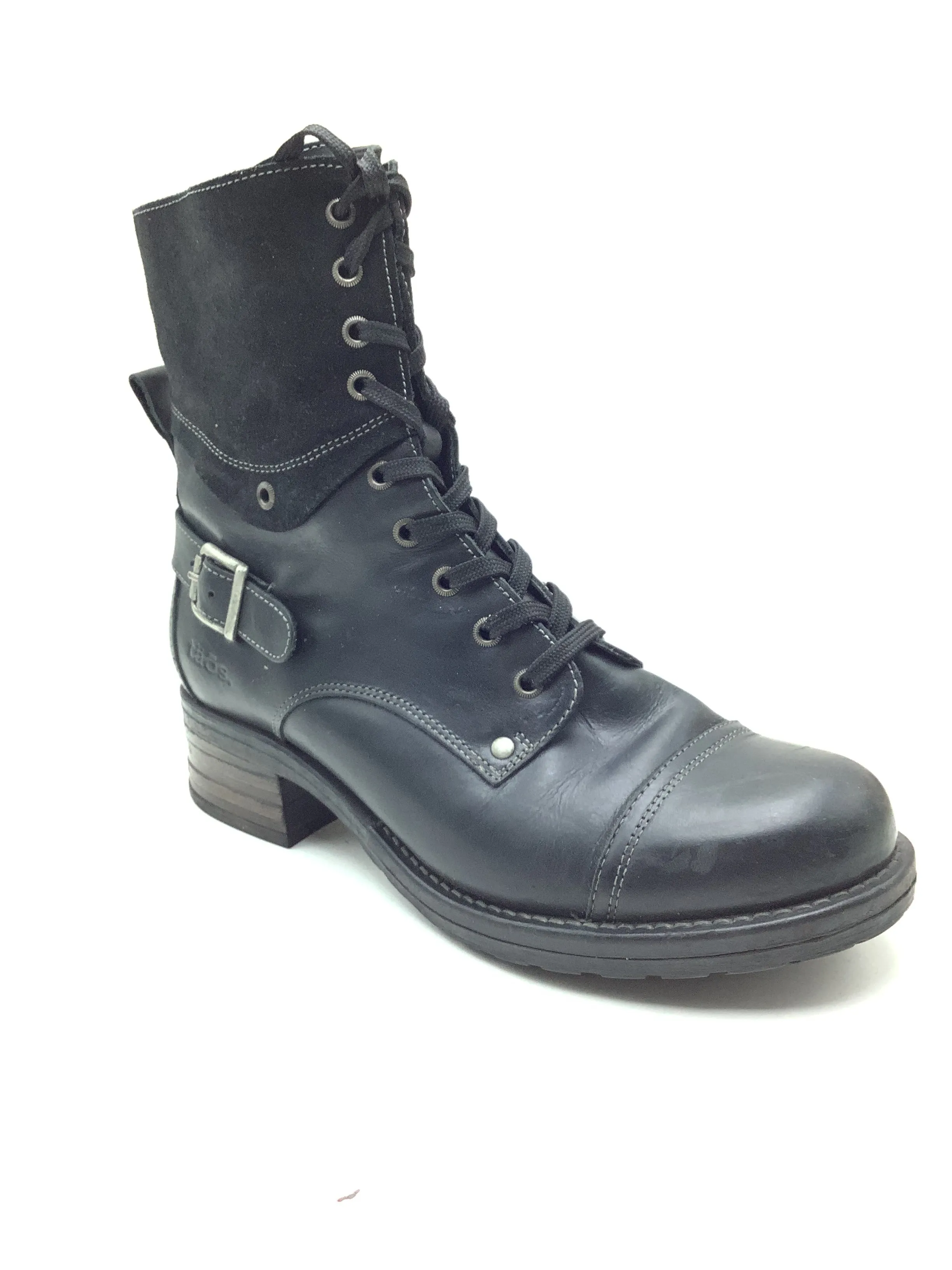 Aetrex Women's High Top Boots Leather Black Size: 41/10