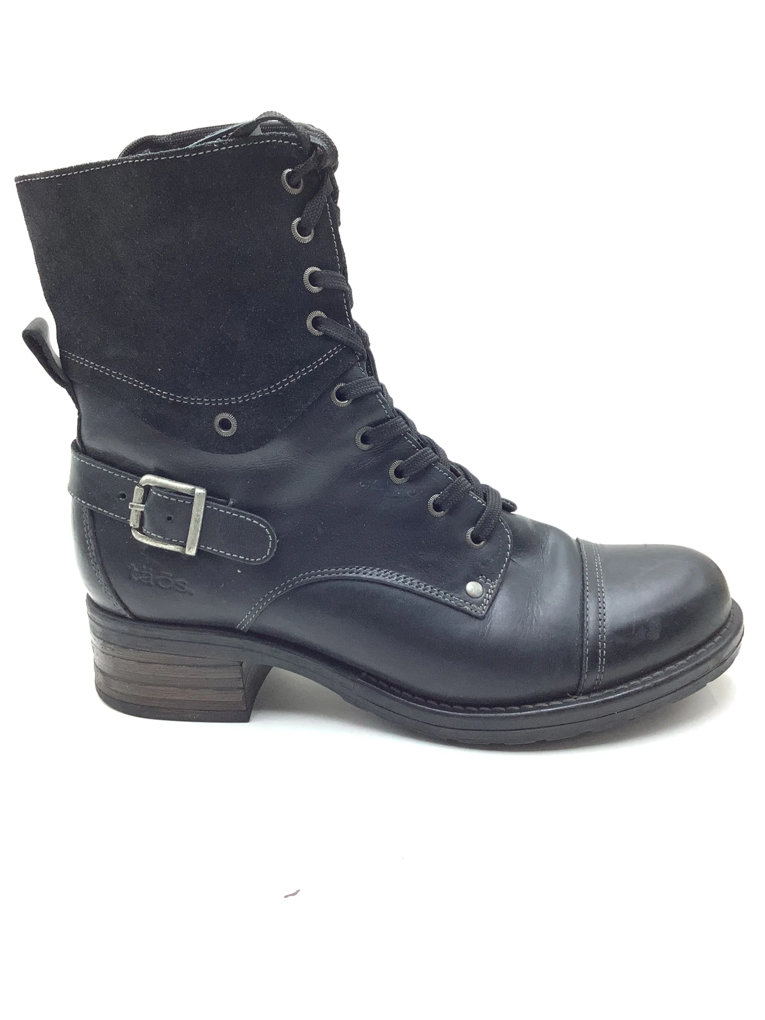 Aetrex Women's High Top Boots Leather Black Size: 41/10