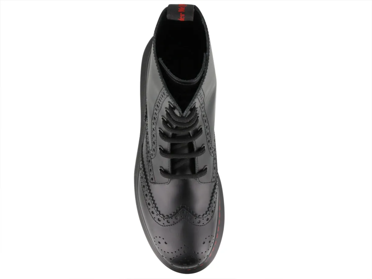 Alexander McQueen Hybrid Lace Up Boots
