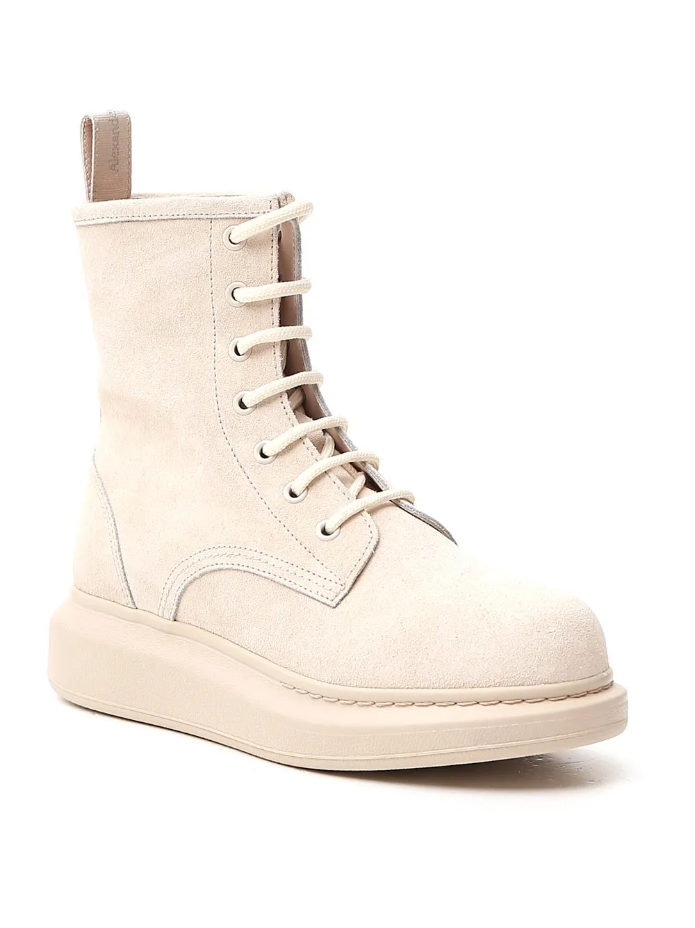 Alexander McQueen Hybrid Lace-Up Boots