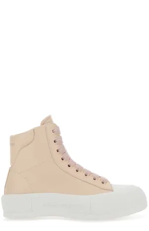 Alexander McQueen Logo High-Top Sneakers