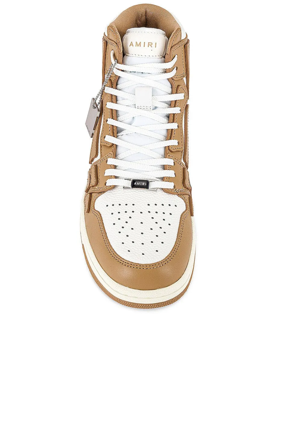 AMIRI SKEL LEATHER HIGH-TOP SNEAKERS
