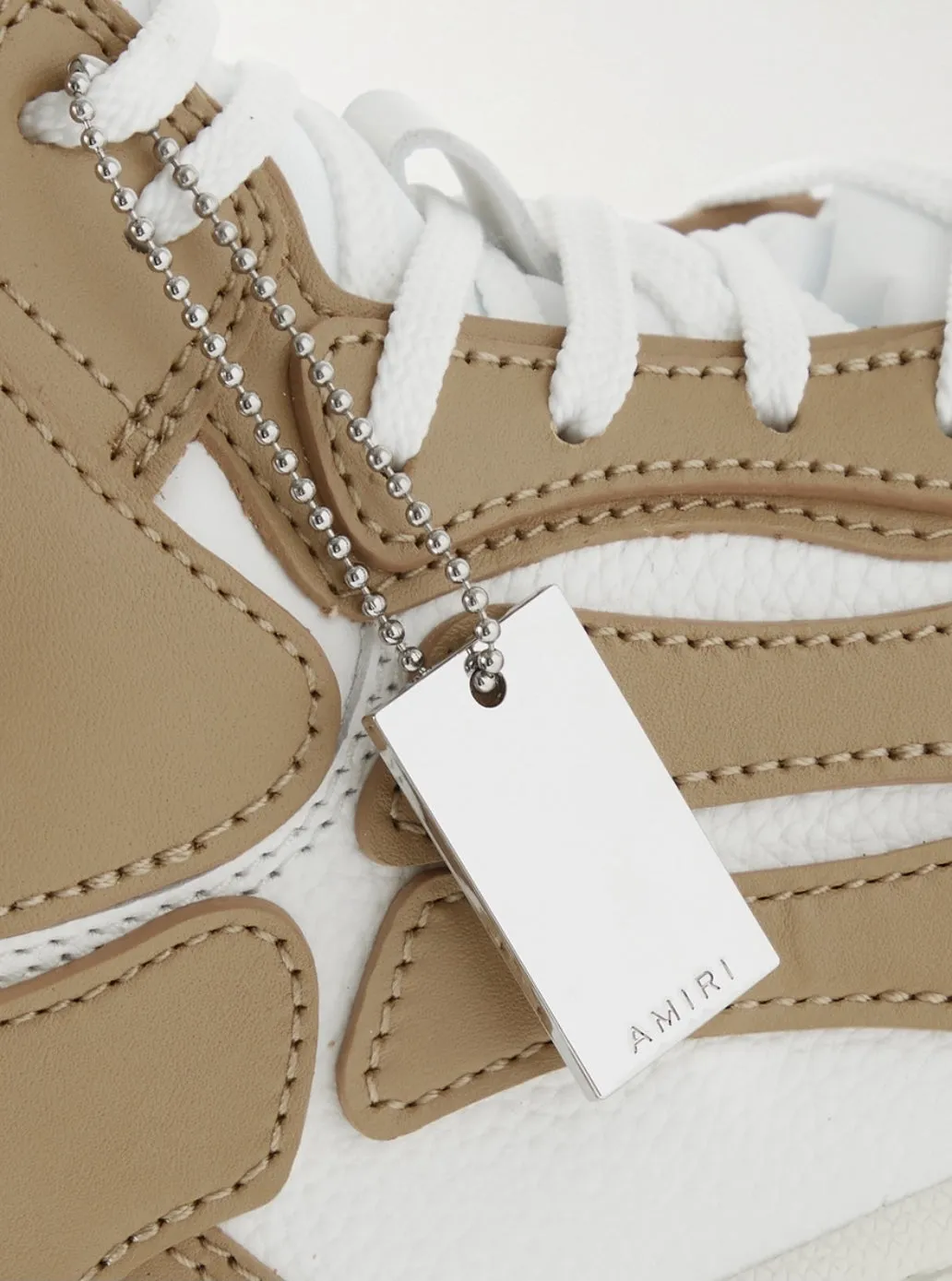 AMIRI SKEL LEATHER HIGH-TOP SNEAKERS
