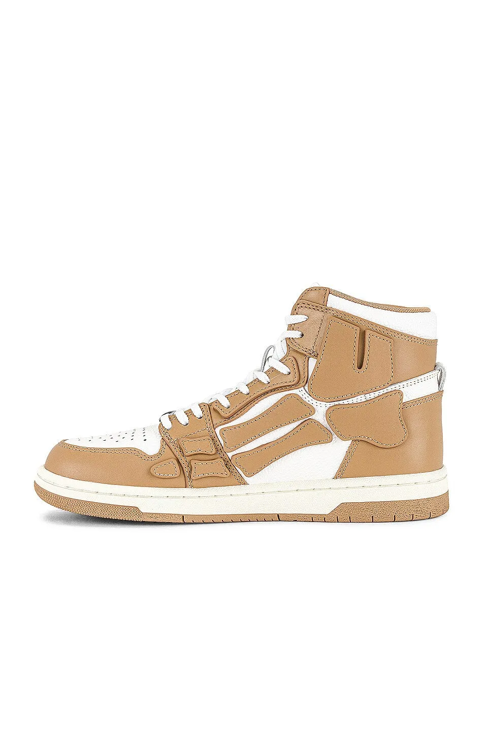 AMIRI SKEL LEATHER HIGH-TOP SNEAKERS