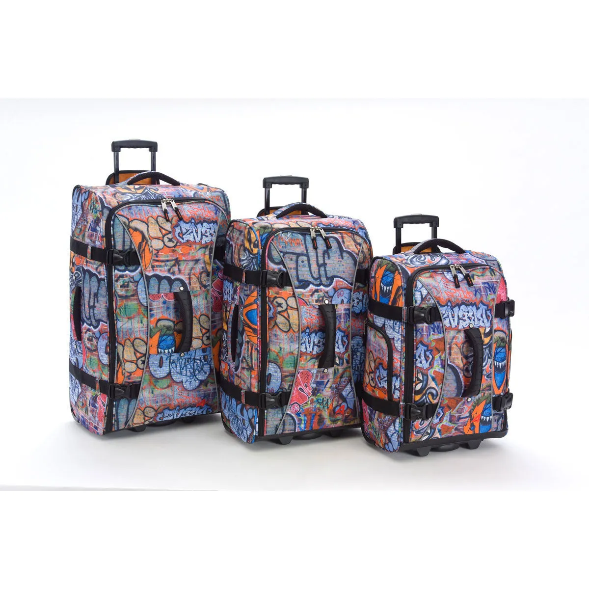 Athalon 3 Piece Hybrid Luggage Set