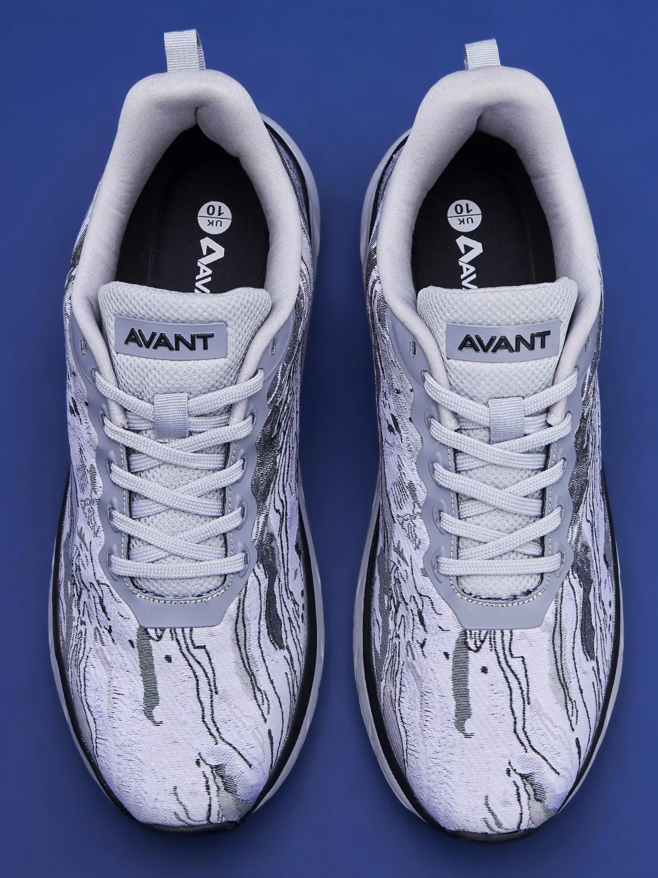 Avant Men's Storm Running Shoes- Grey/Black