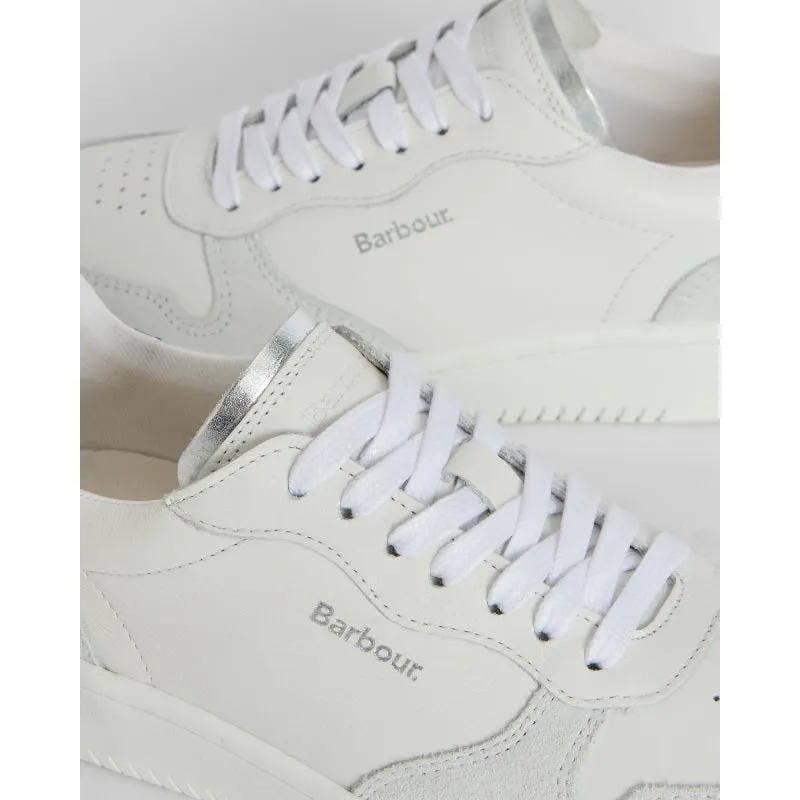 Barbour Celeste Ladies Trainers  - Chambray/White