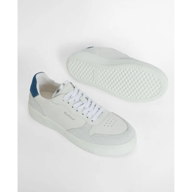 Barbour Celeste Ladies Trainers  - Chambray/White