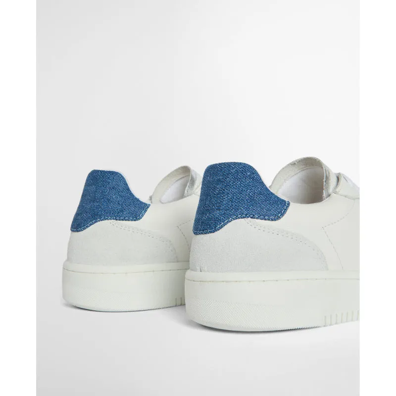 Barbour Celeste Ladies Trainers  - Chambray/White