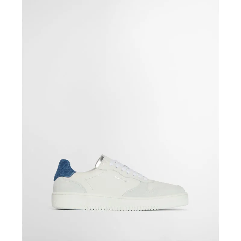 Barbour Celeste Ladies Trainers  - Chambray/White