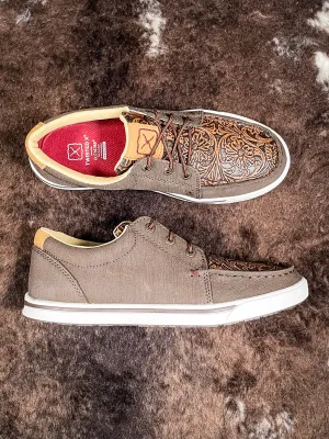 Bexley Twisted X Kicks - Cocoa & Tooled Brown