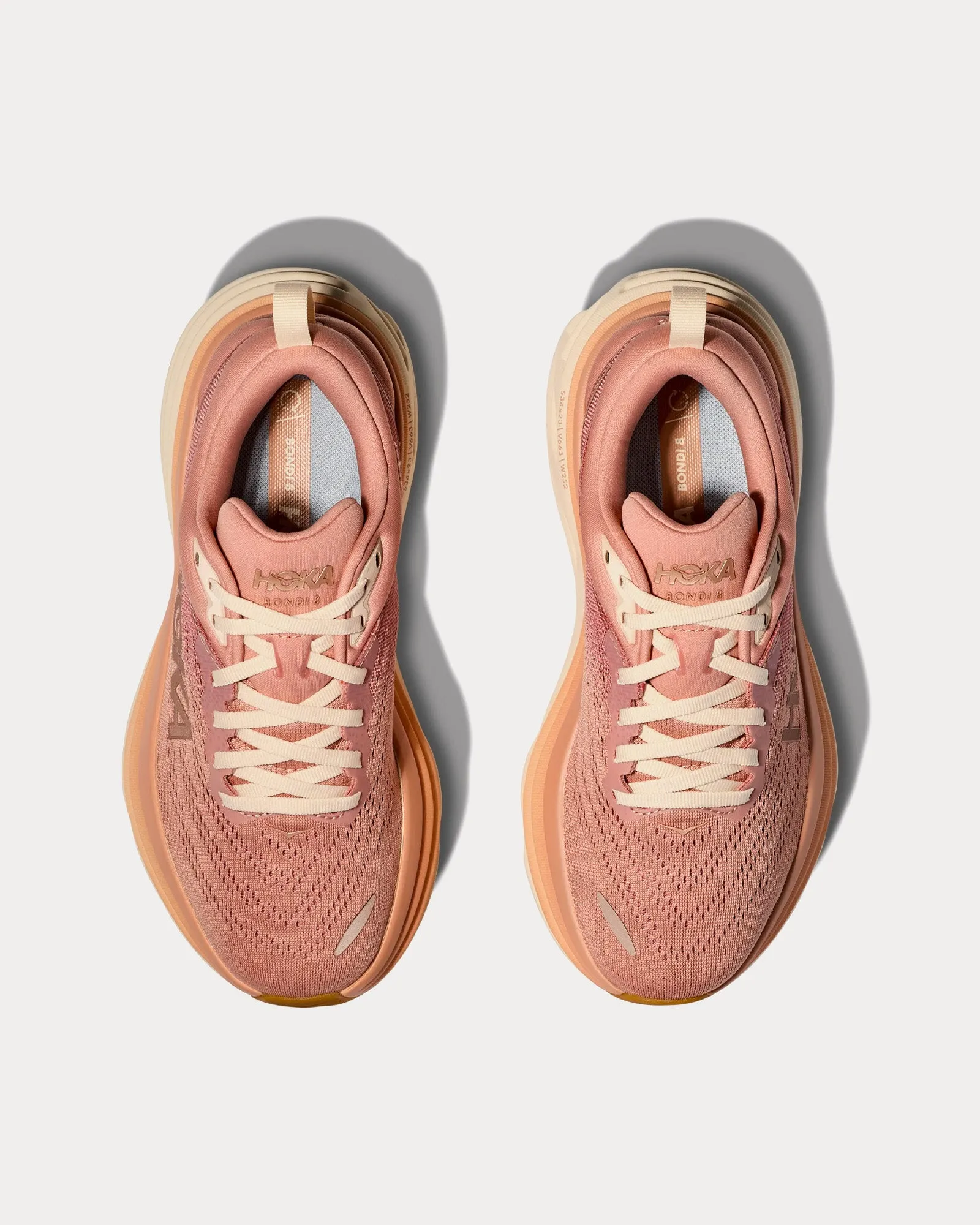 Bondi 8 Sandstone / Cream Running Shoes