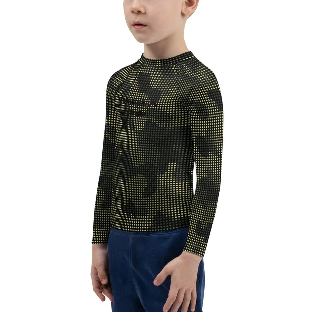 Camo Flow ~ Kids Rash Guard