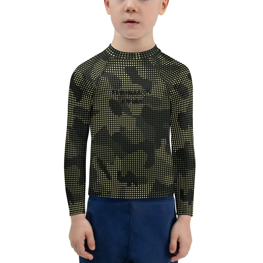 Camo Flow ~ Kids Rash Guard