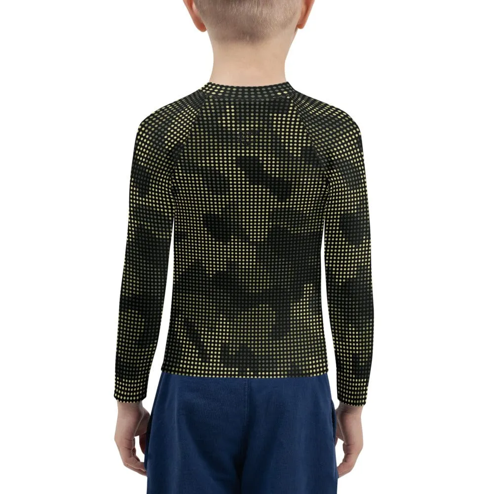 Camo Flow ~ Kids Rash Guard