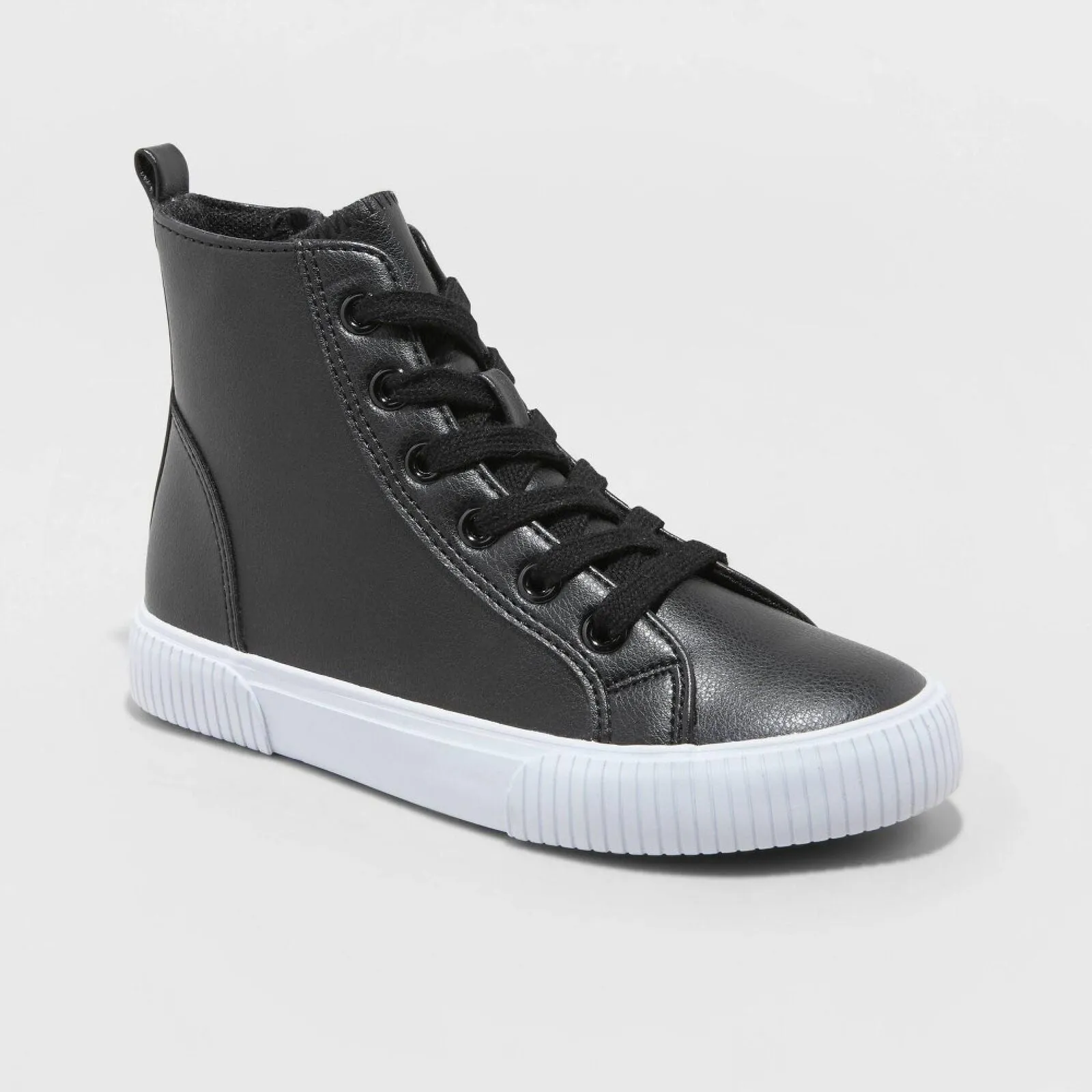 Cat & Jack Boys Glenn High-Top Sneakers 87831385 Black 4