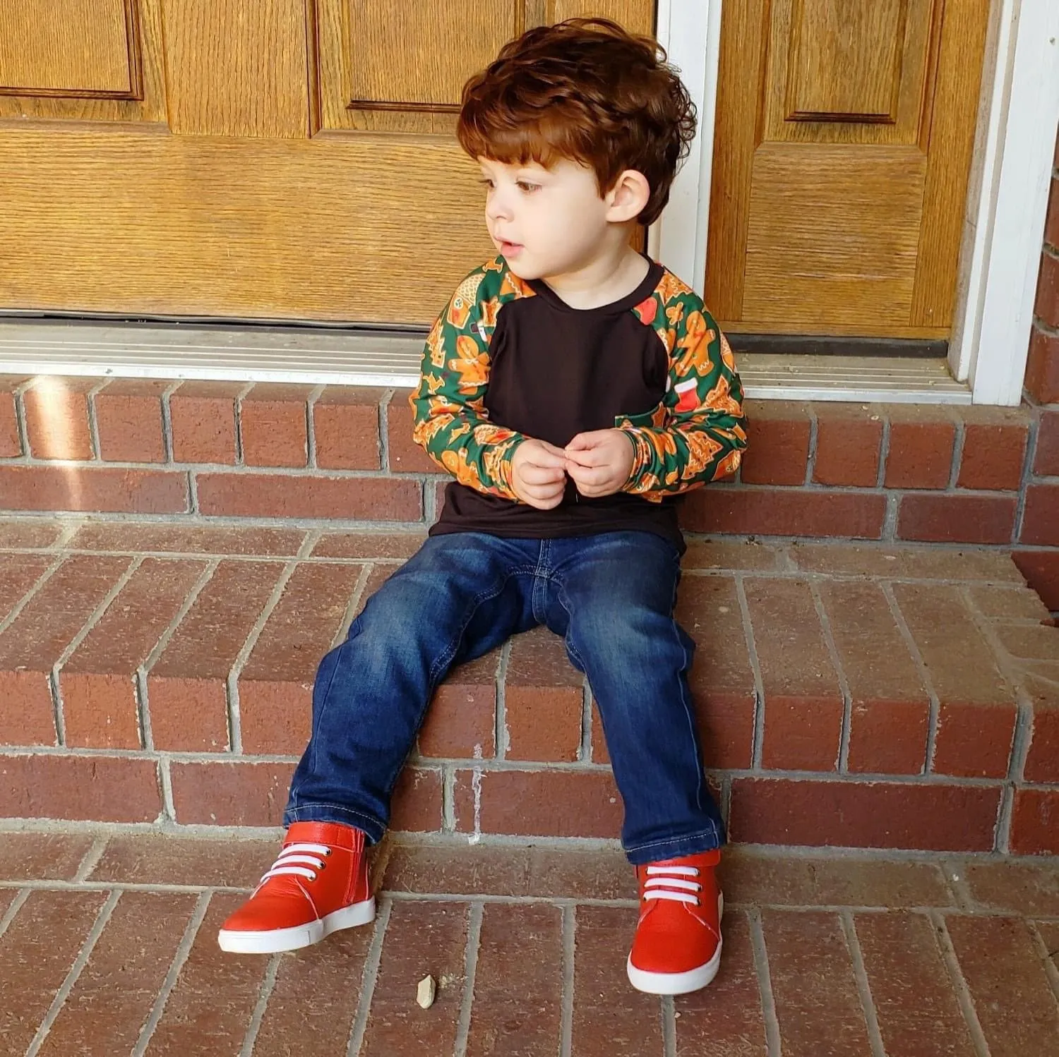 Cherry Red High Top Sneaks