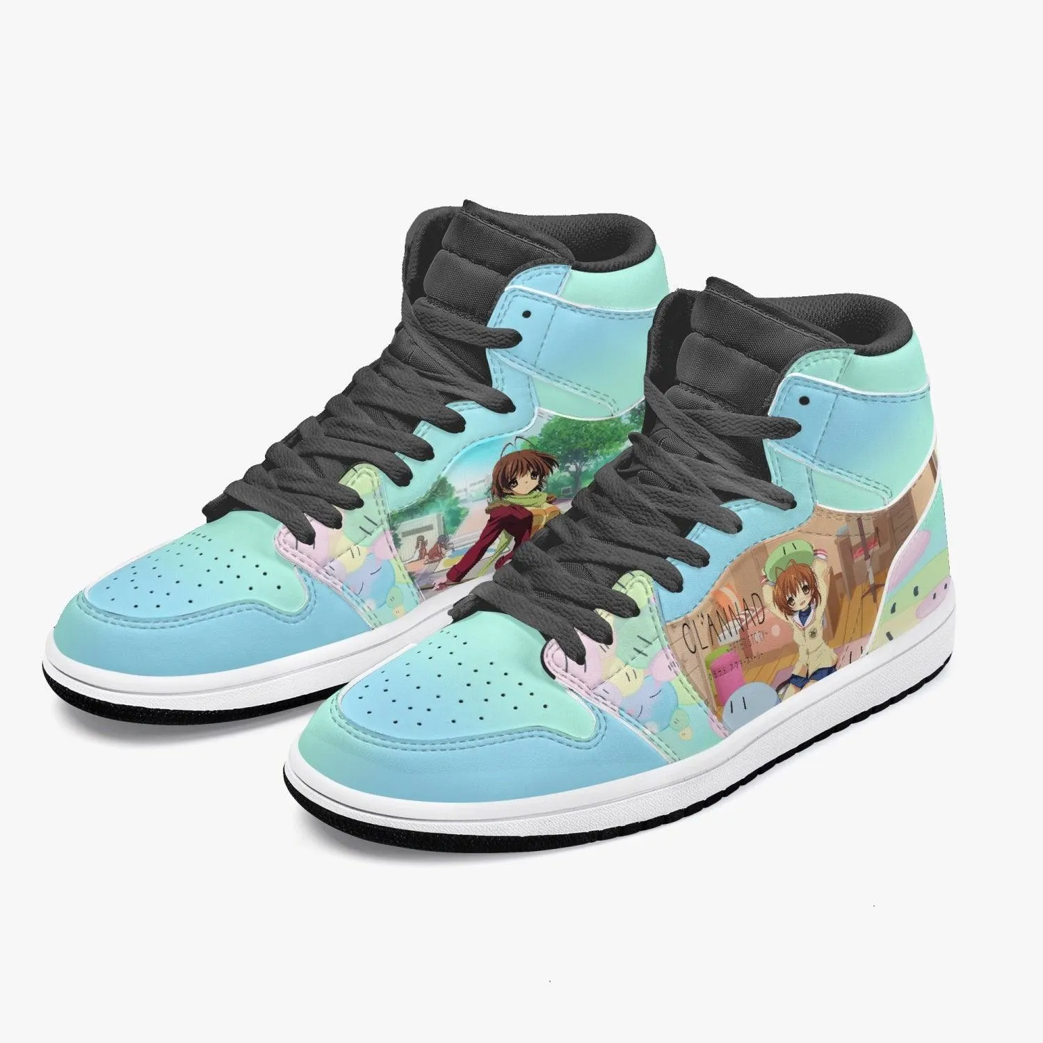 Clannad Nagisa Furukawa JD1 Mid Anime Shoes