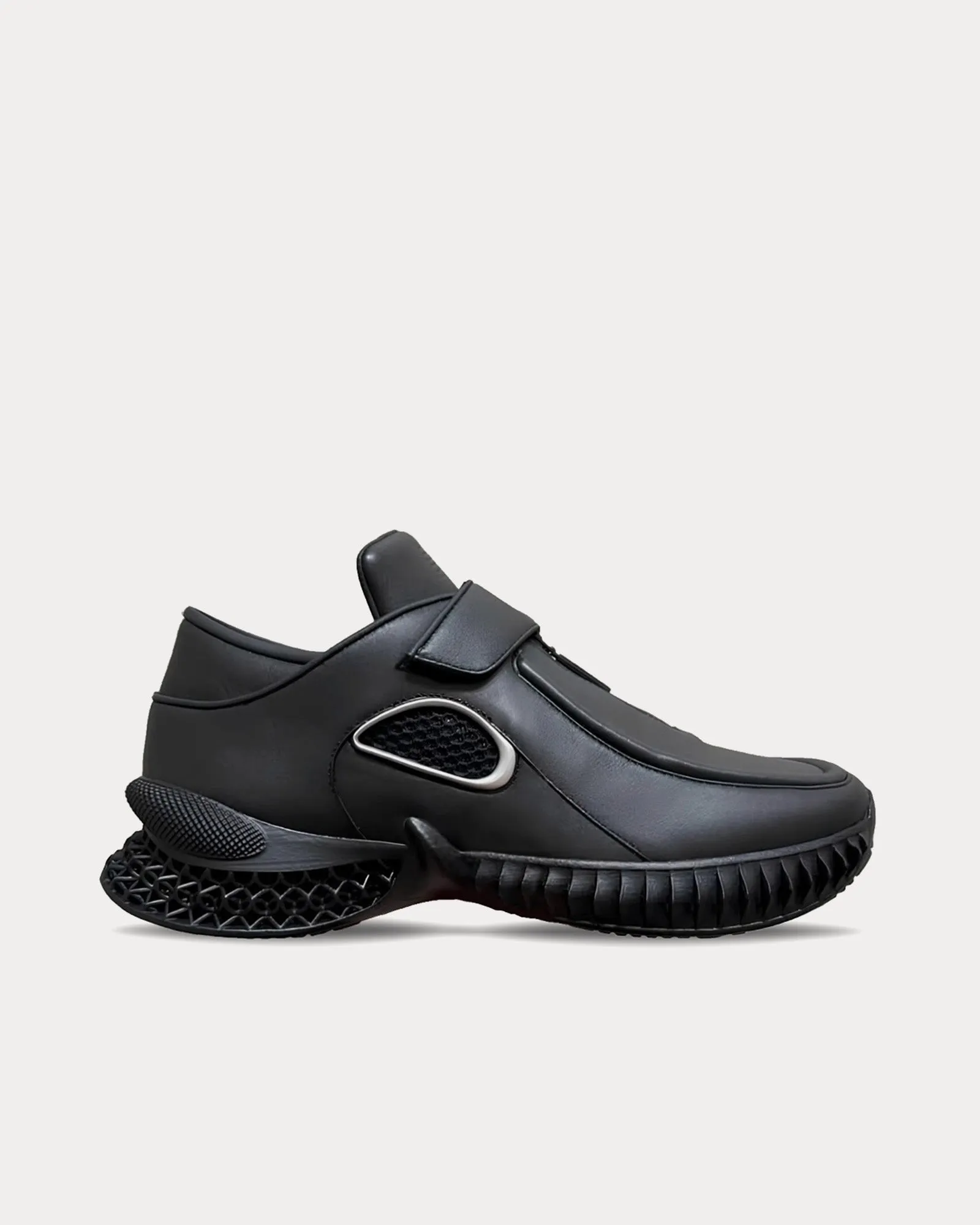 Clippers 3005 Leather Black Slip On Sneakers