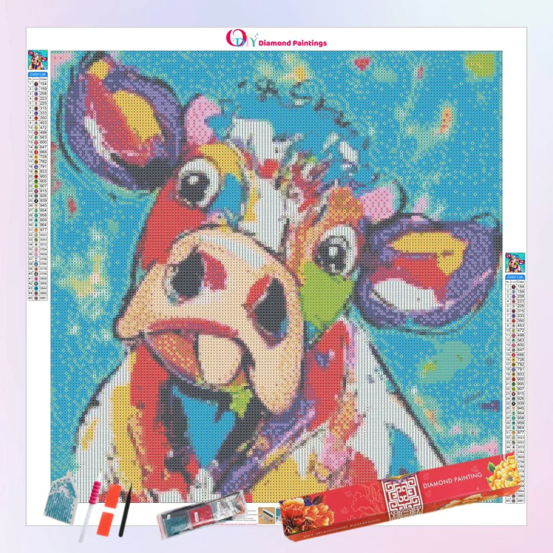 Colorful Cow