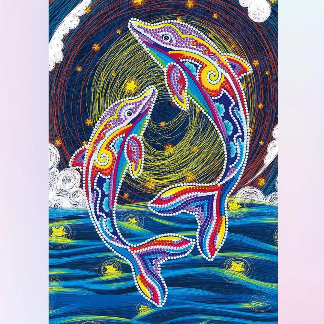 Colorful Dolphin