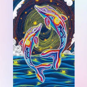 Colorful Dolphin
