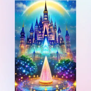 Colorful Fantasy Castle