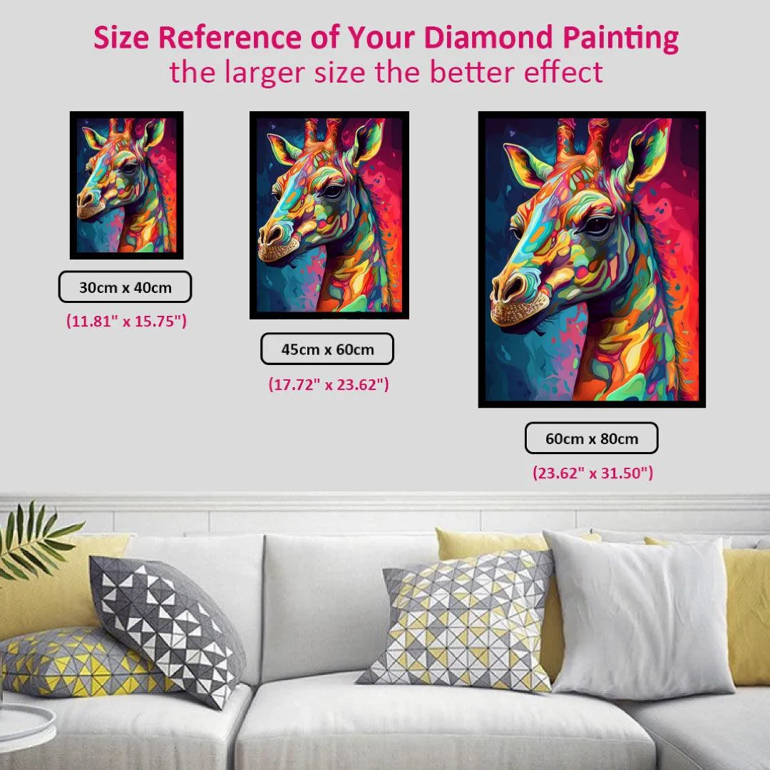 Colorful Giraffe