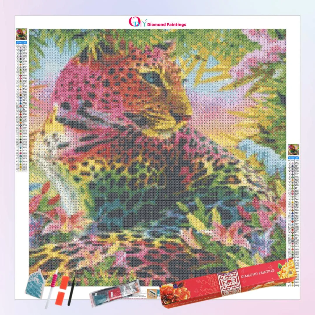 Colorful Leopard
