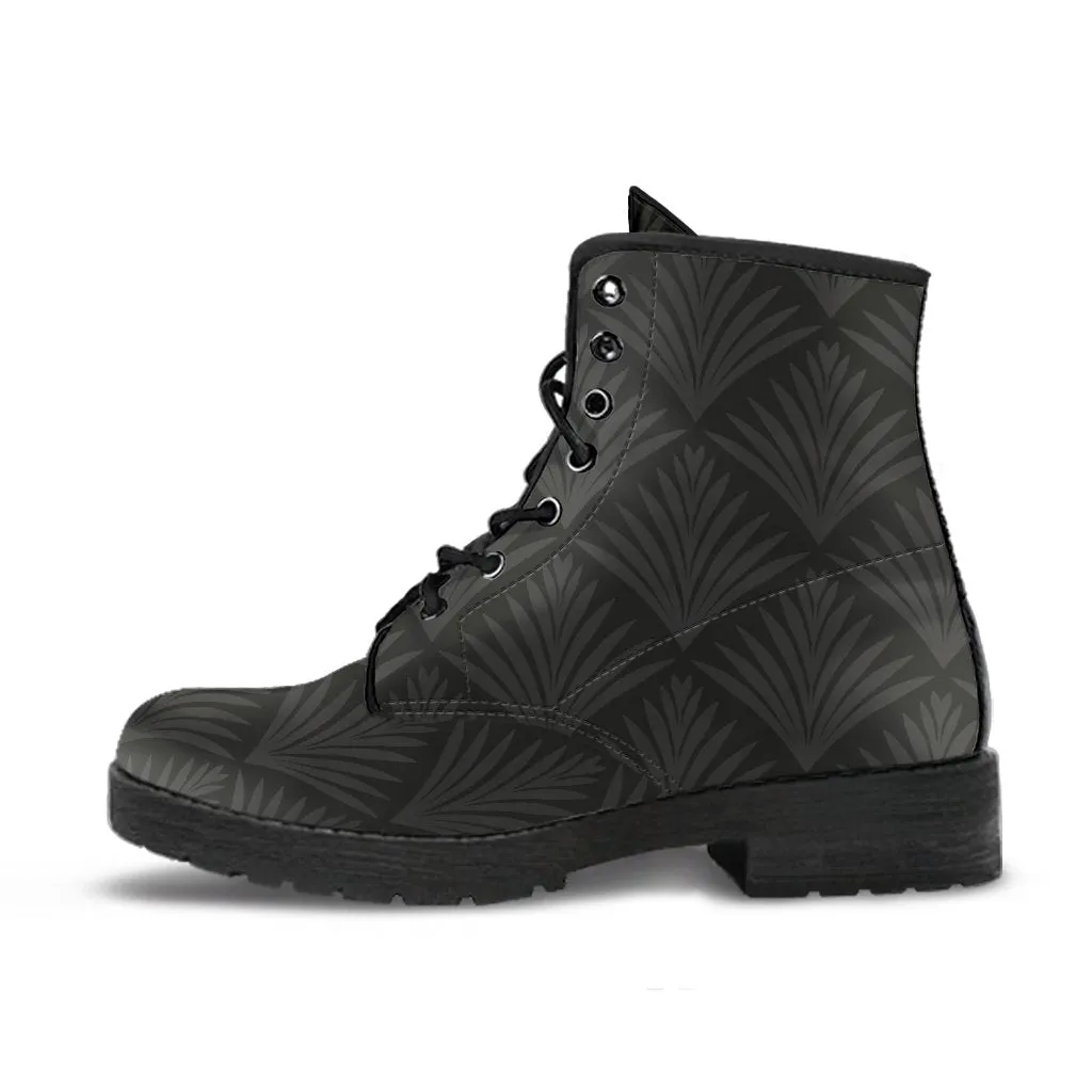 Combat Boots - Classic Pattern #103 | Unisex Boots, Custom Shoes, Hippie Boots, Lace Up Boots, 90s Boots, Women's Boots, Boots Men